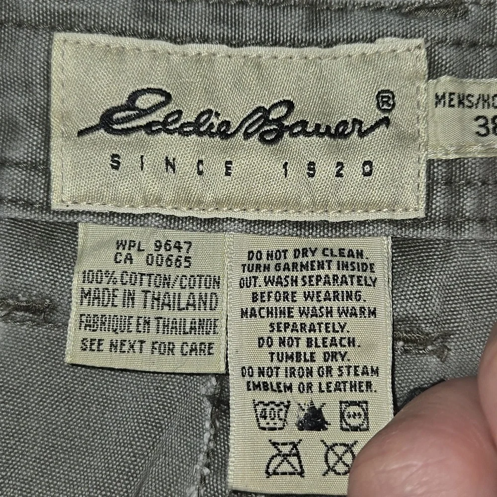 Eddie Bauer Multiple Pocket Outdoor Grey Cargo Pants Size 38